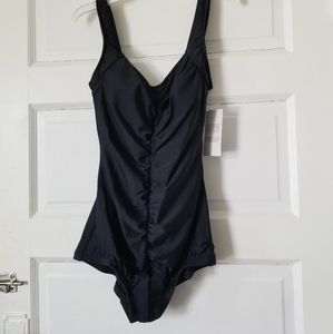 black bathing suit